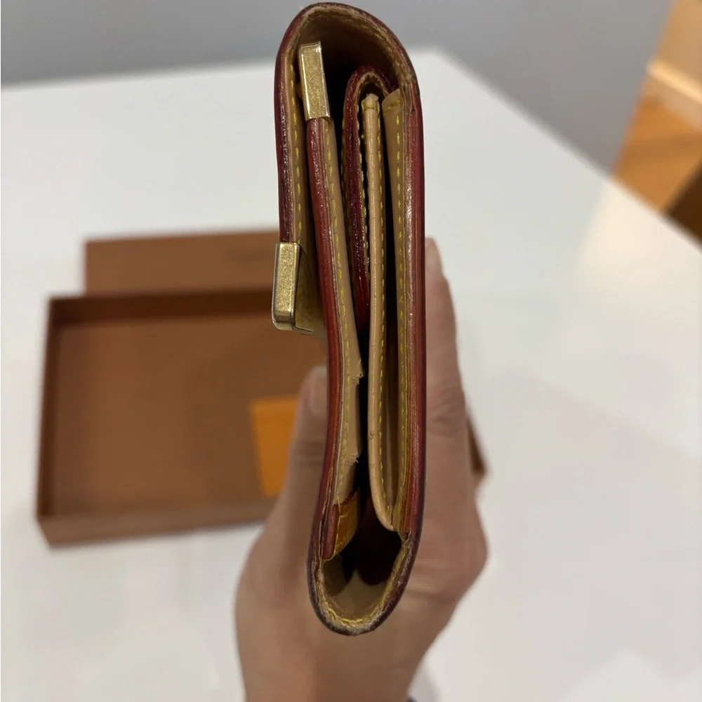 Louis Vuitton Murakami Multicolor White Sarah Wallet Takashi Murakami w/ Box - Picture 7 of 16